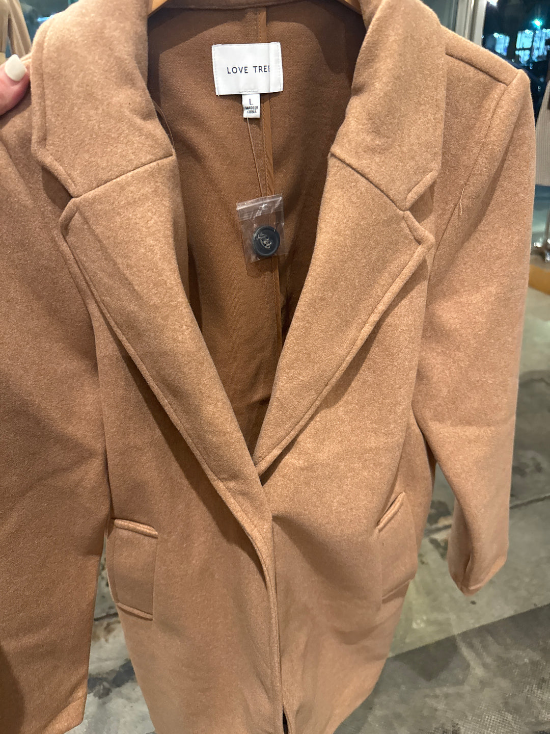 Tan coat