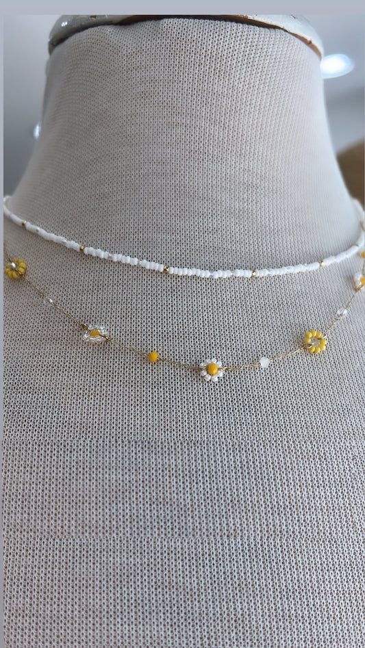 Daisy double Necklace