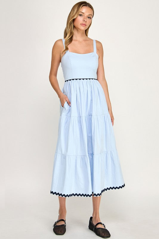 Light Blue midi