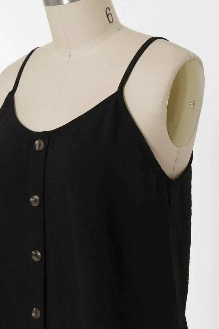 Solid Slub Cami Top - NT30790A