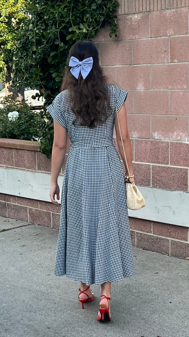 Classic Gingham Midi