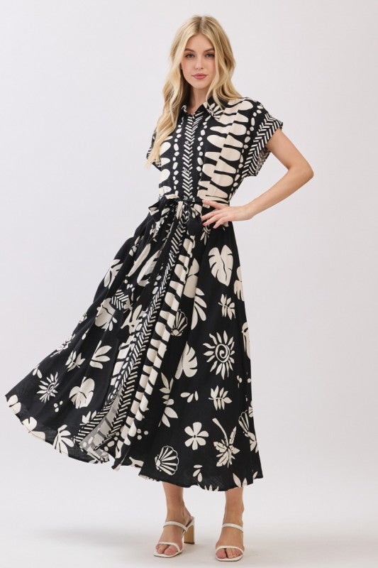 Palm Coast Midi Dress
