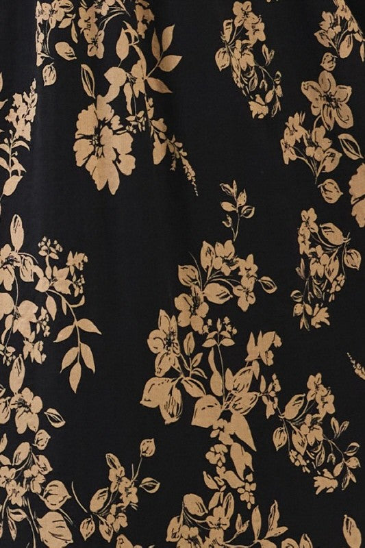 Amber Floral Midi Dress