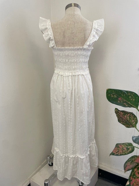 Wendy's White Midi