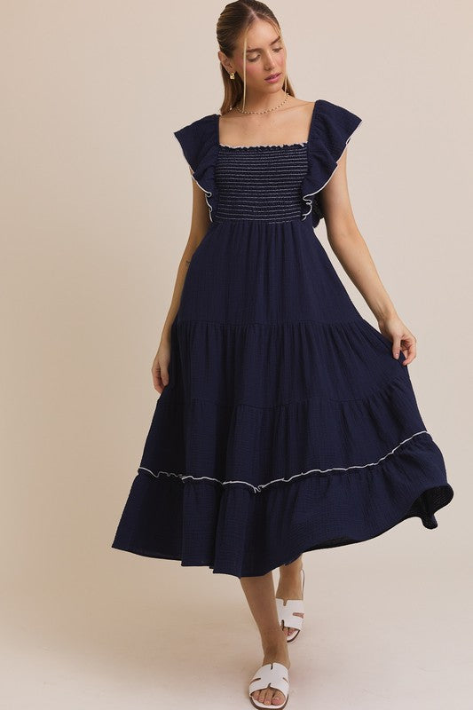 Evie’s Navy Dress