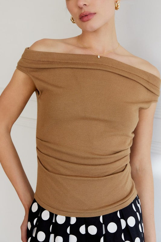 Brianna’s Off-Shoulder Top