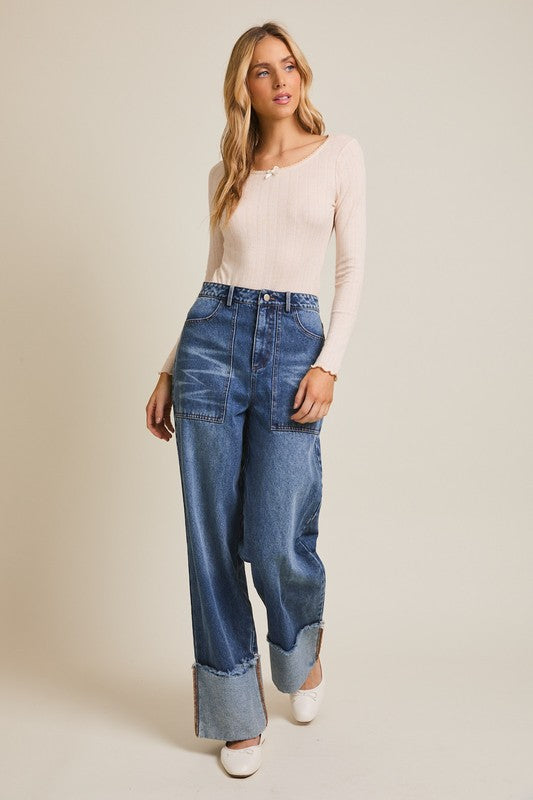 The Lila Ribbed Bodysuit