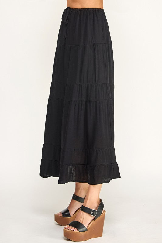 Pocket Maxi Skirt