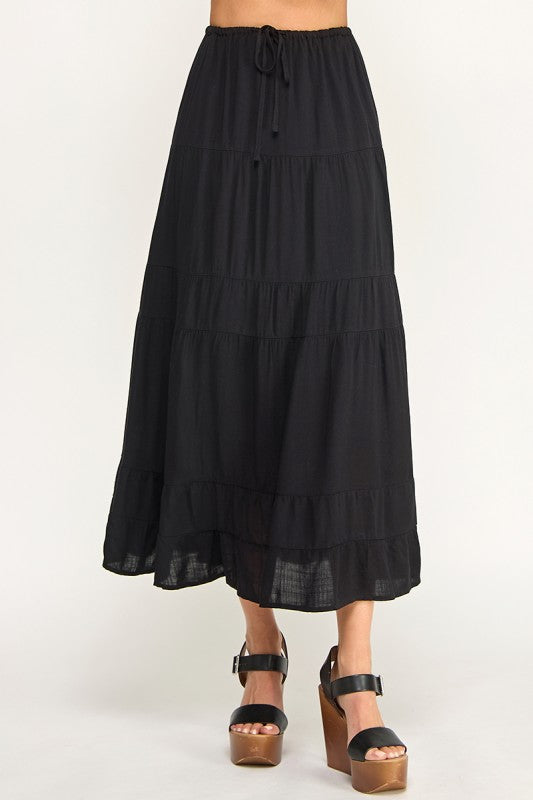 Pocket Maxi Skirt