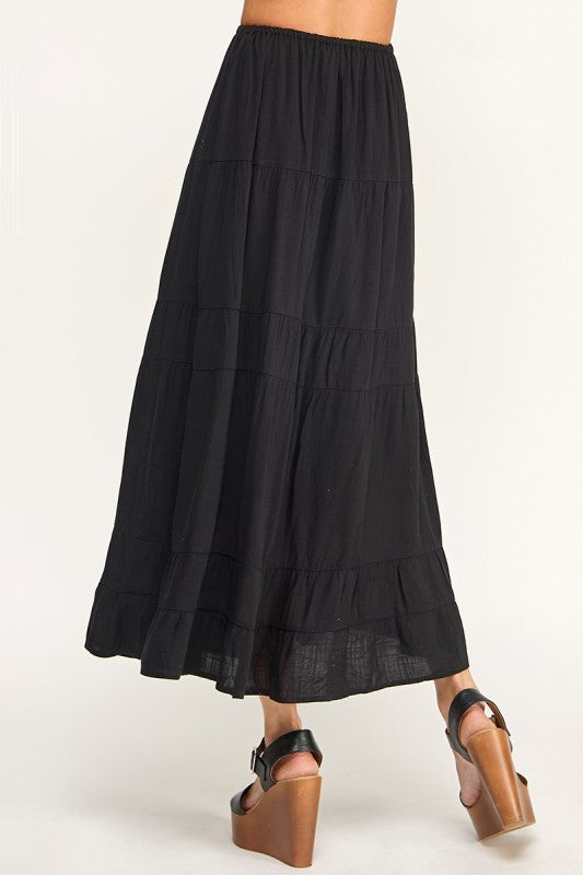 Pocket Maxi Skirt