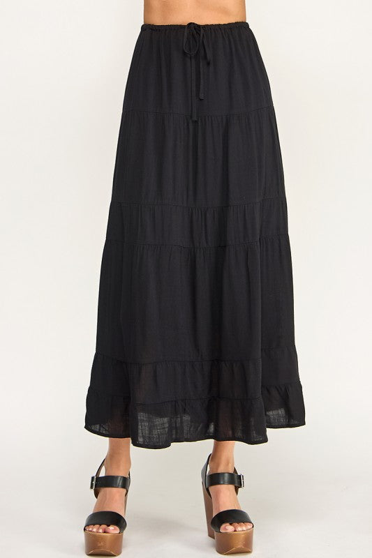 Pocket Maxi Skirt