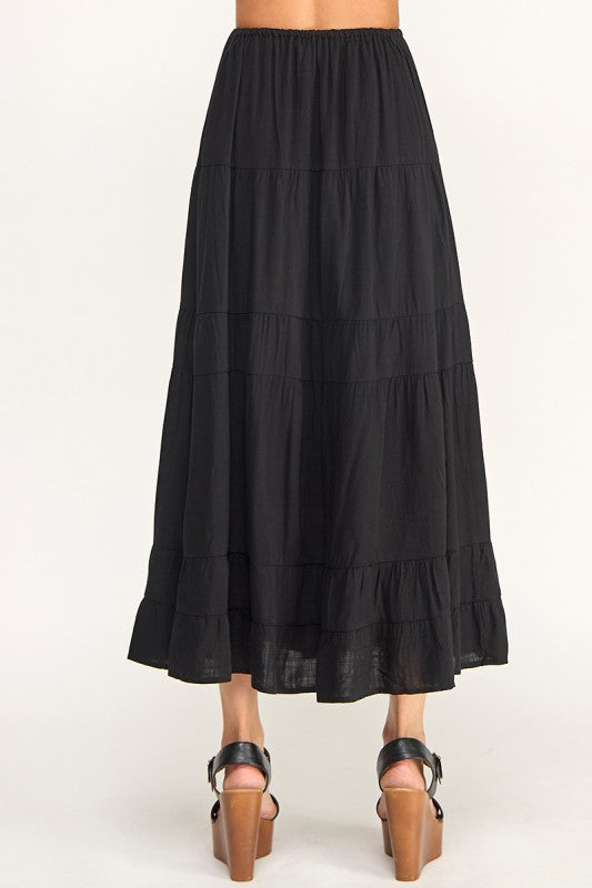 Pocket Maxi Skirt