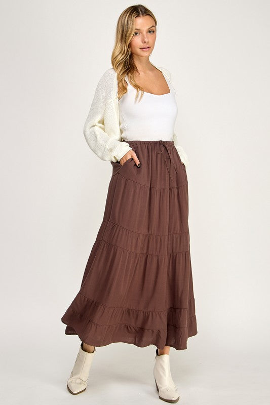 Pocket Maxi Skirt