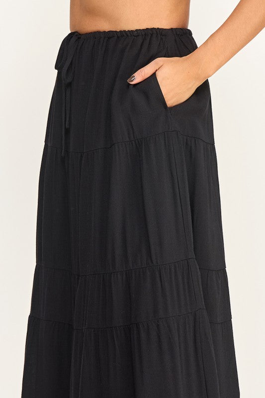 Pocket Maxi Skirt