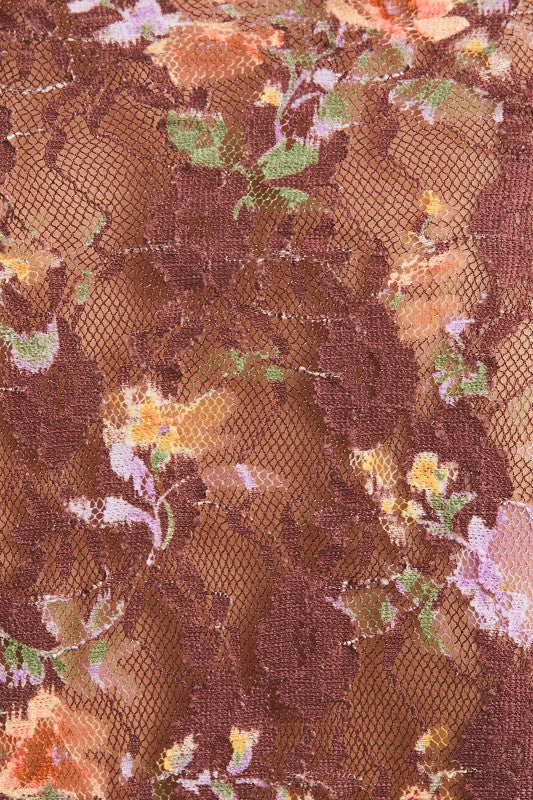 Elora’s Floral Lace Top