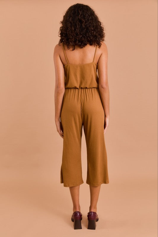 Caramel Comfy Jumpsuit
