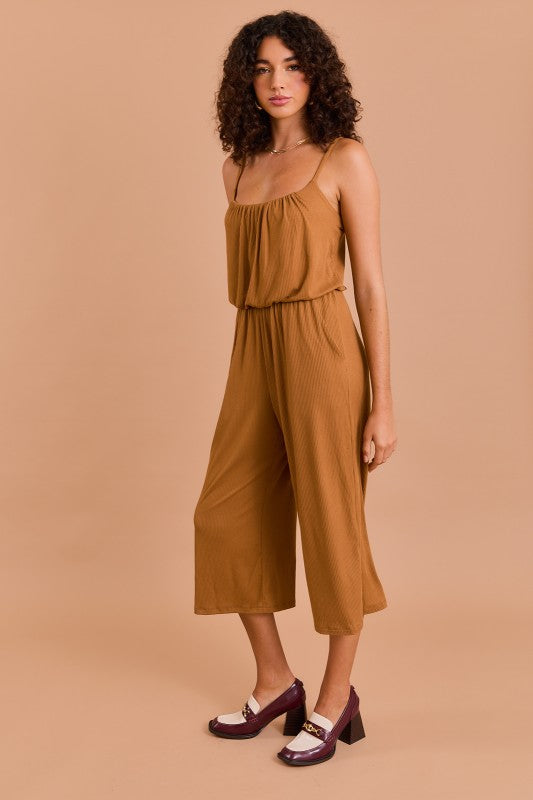 Caramel Comfy Jumpsuit