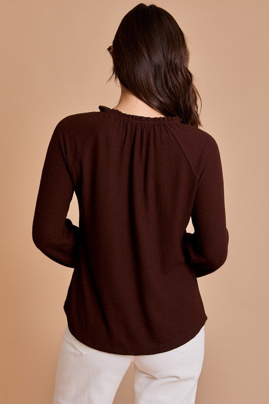Camila’s Brown Blouse