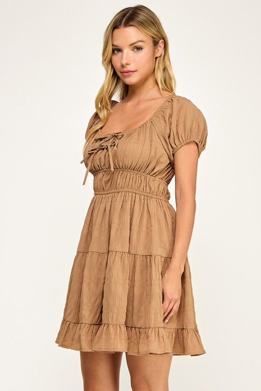 Golden Hour Mini Dress