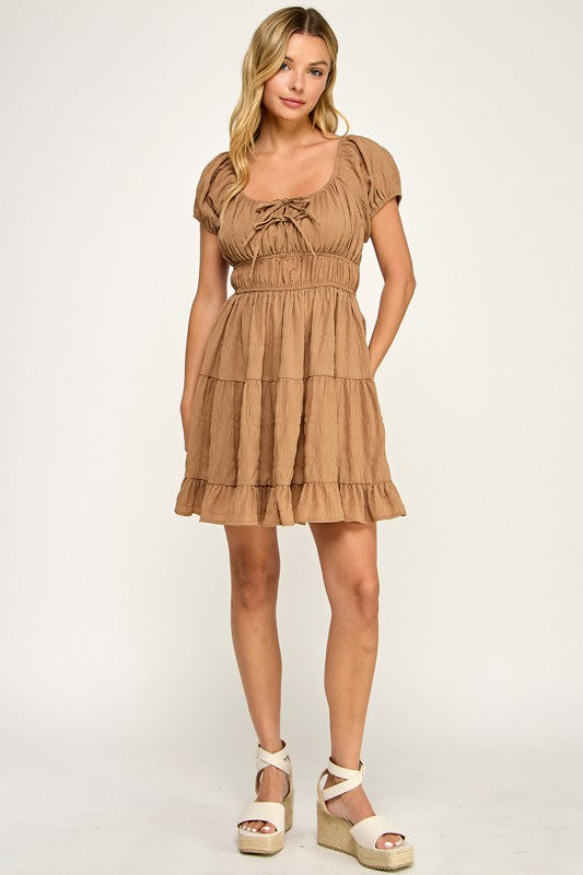 Golden Hour Mini Dress