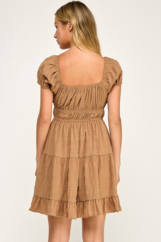 Golden Hour Mini Dress