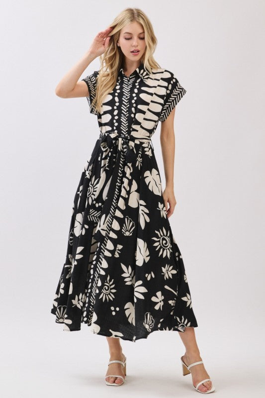 Palm Coast Midi Dress