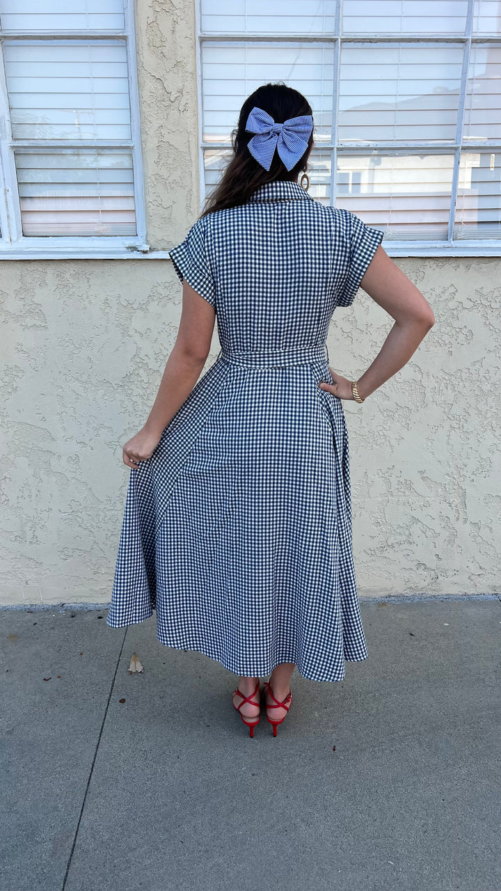 Classic Gingham Midi