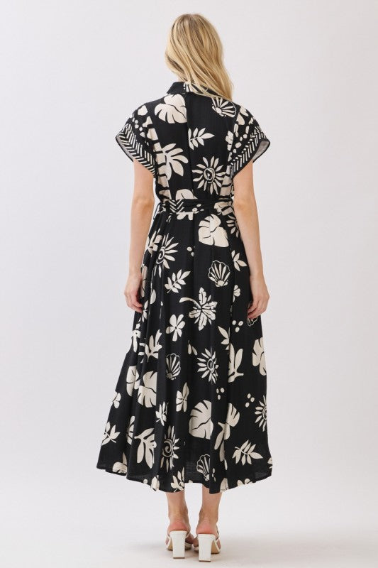 Palm Coast Midi Dress