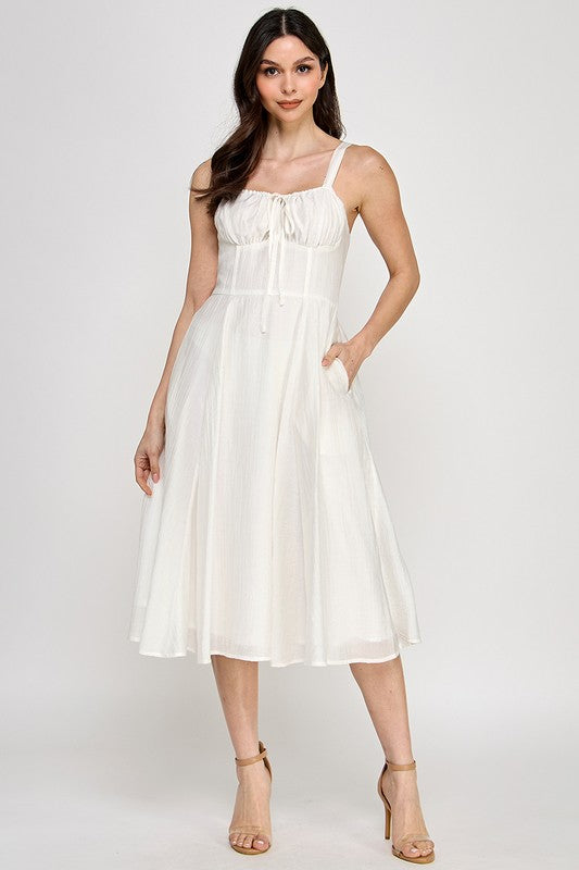 Sweetheart Midi Dress