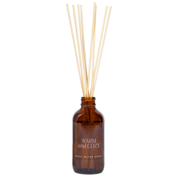 Warm & Cozy Amber Reed Diffuser-Christmas Home Decor & Gifts