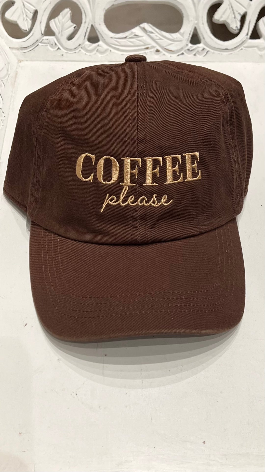 Coffee please hat