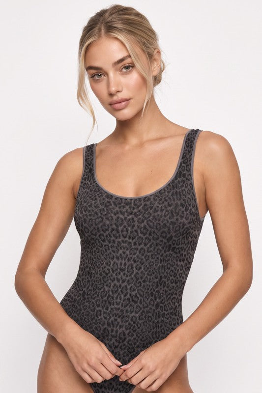 Wild Instinct Leopard Bodysuit
