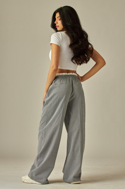 Gingham Pants