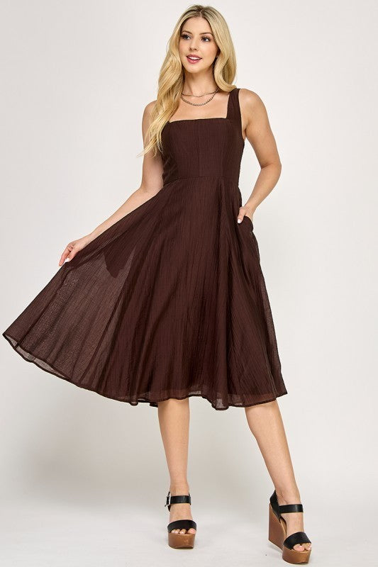 Favorite Flowy Midi Dress