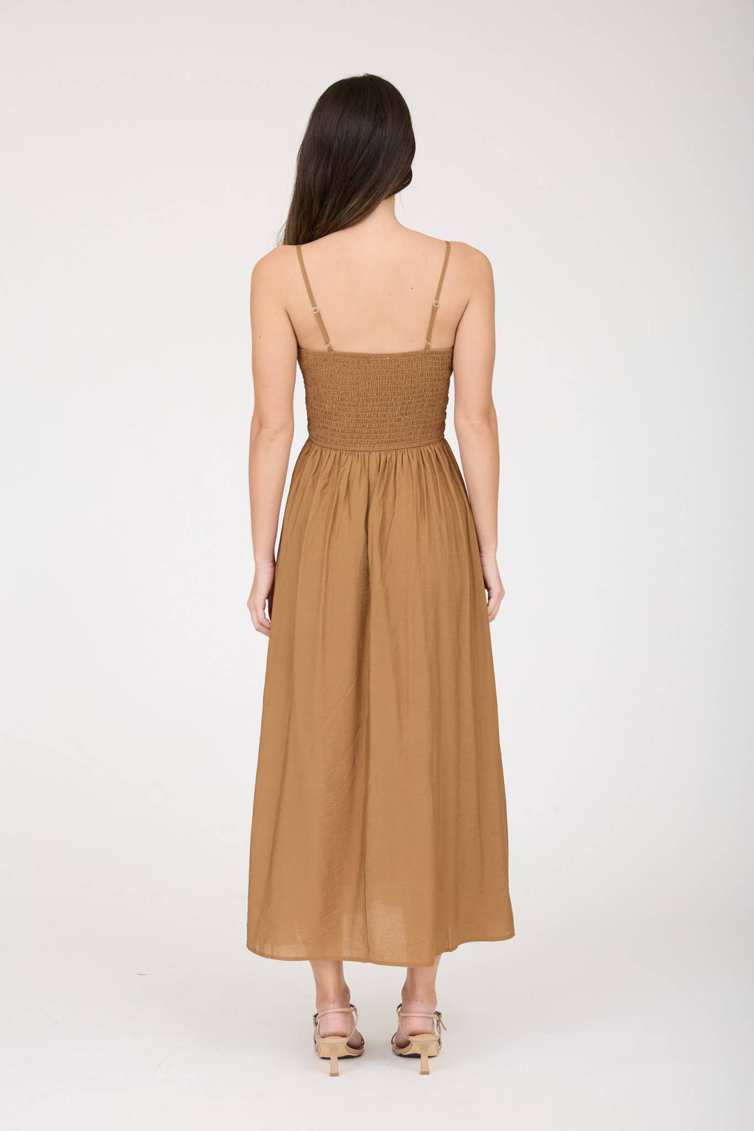 Coco Smocked Midi Dress
