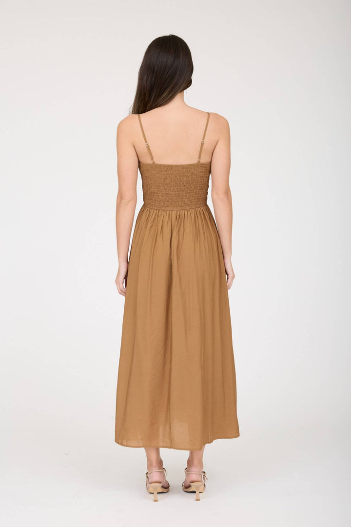 Coco Smocked Midi Dress