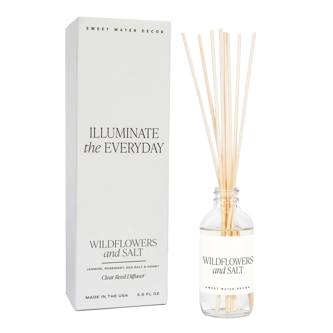 Wildflowers and Salt Reed Diffuser- Gifts & Home Decor