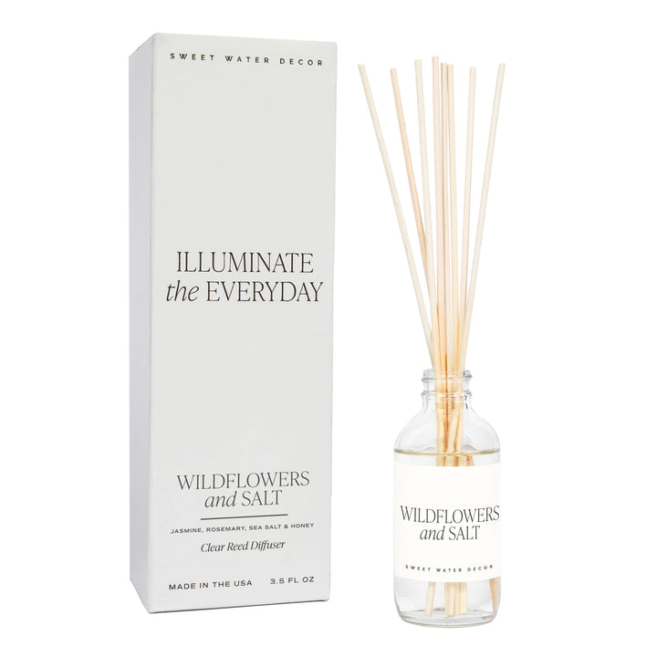 Wildflowers and Salt Reed Diffuser- Gifts & Home Decor