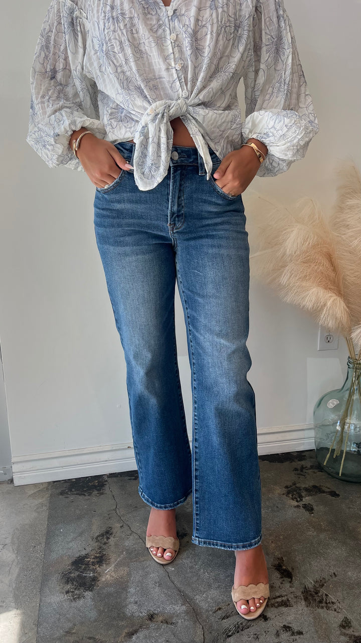 Riviera Straight High Jeans