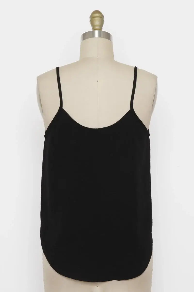 Solid Slub Cami Top - NT30790A