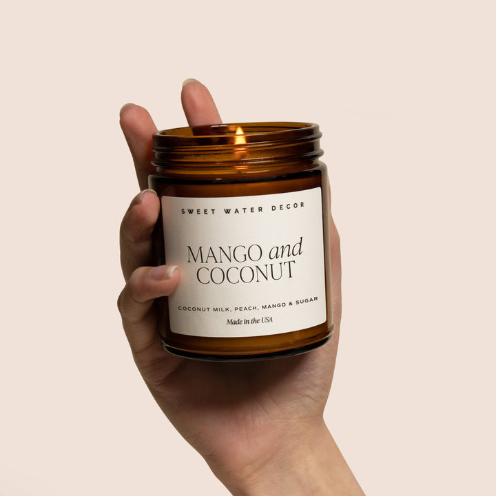 Mango and Coconut Soy Candle