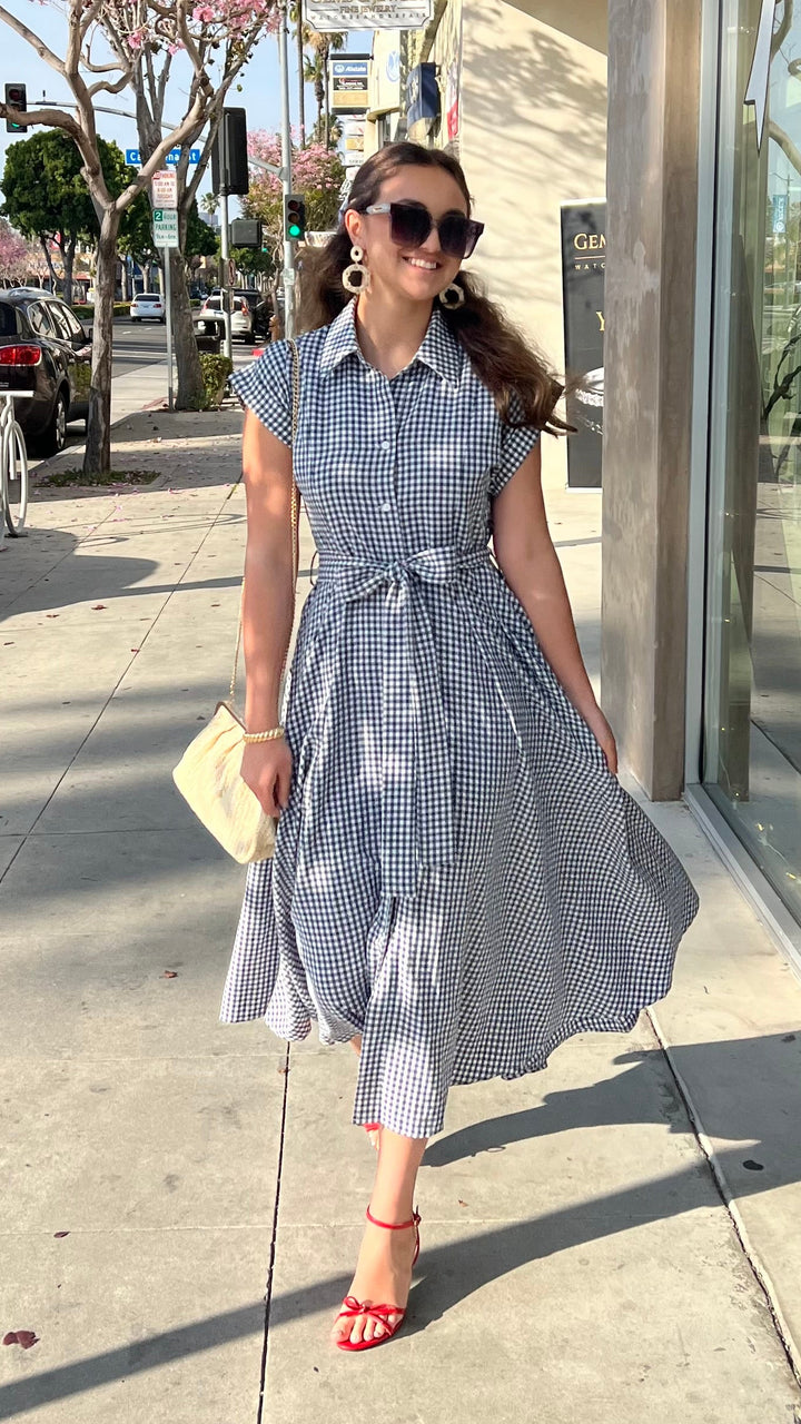 Classic Gingham Midi