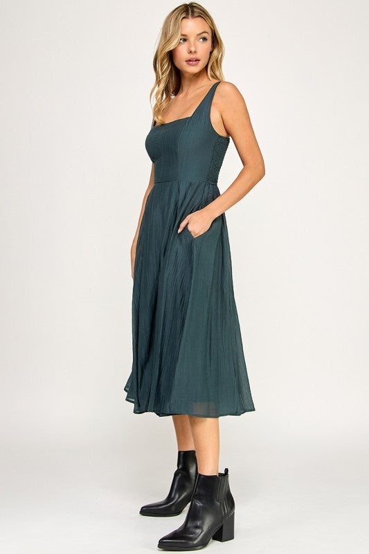 Favorite Flowy Midi Dress