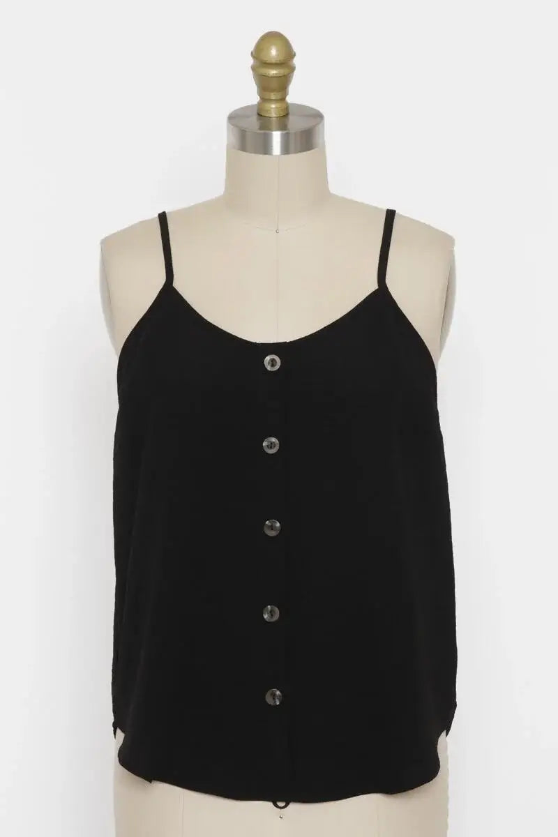 Solid Slub Cami Top - NT30790A