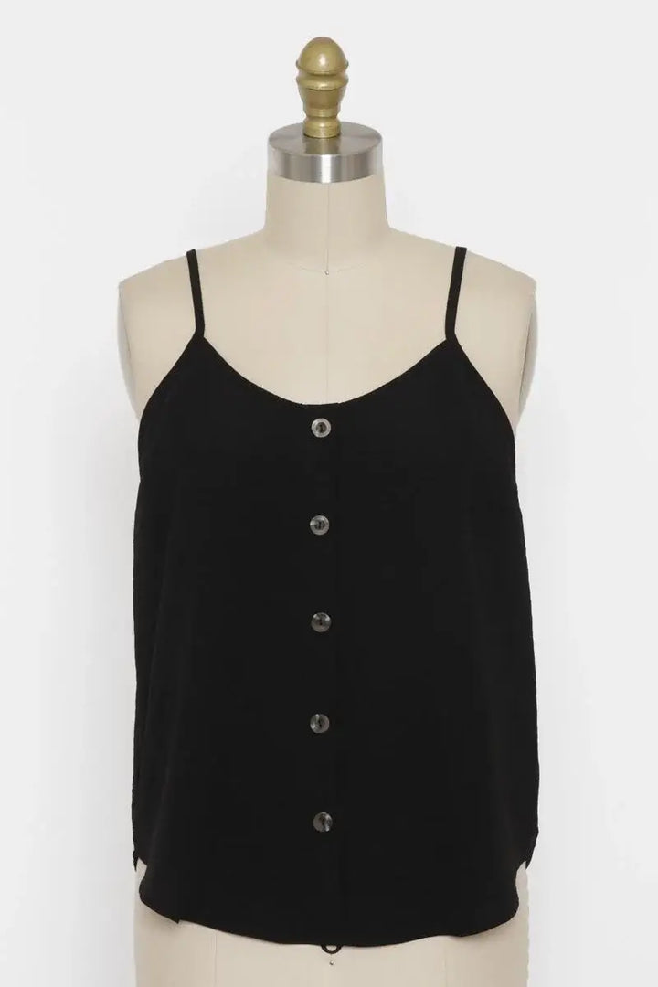 Solid Slub Cami Top - NT30790A