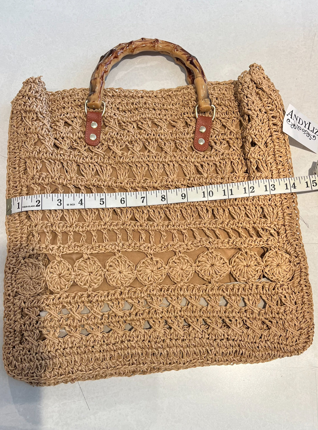 Bamboo Breeze Woven Tote