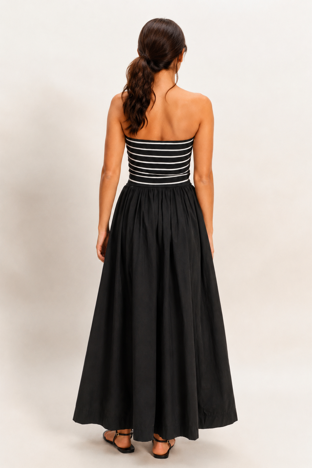 Riviera Strapless Maxi Dress