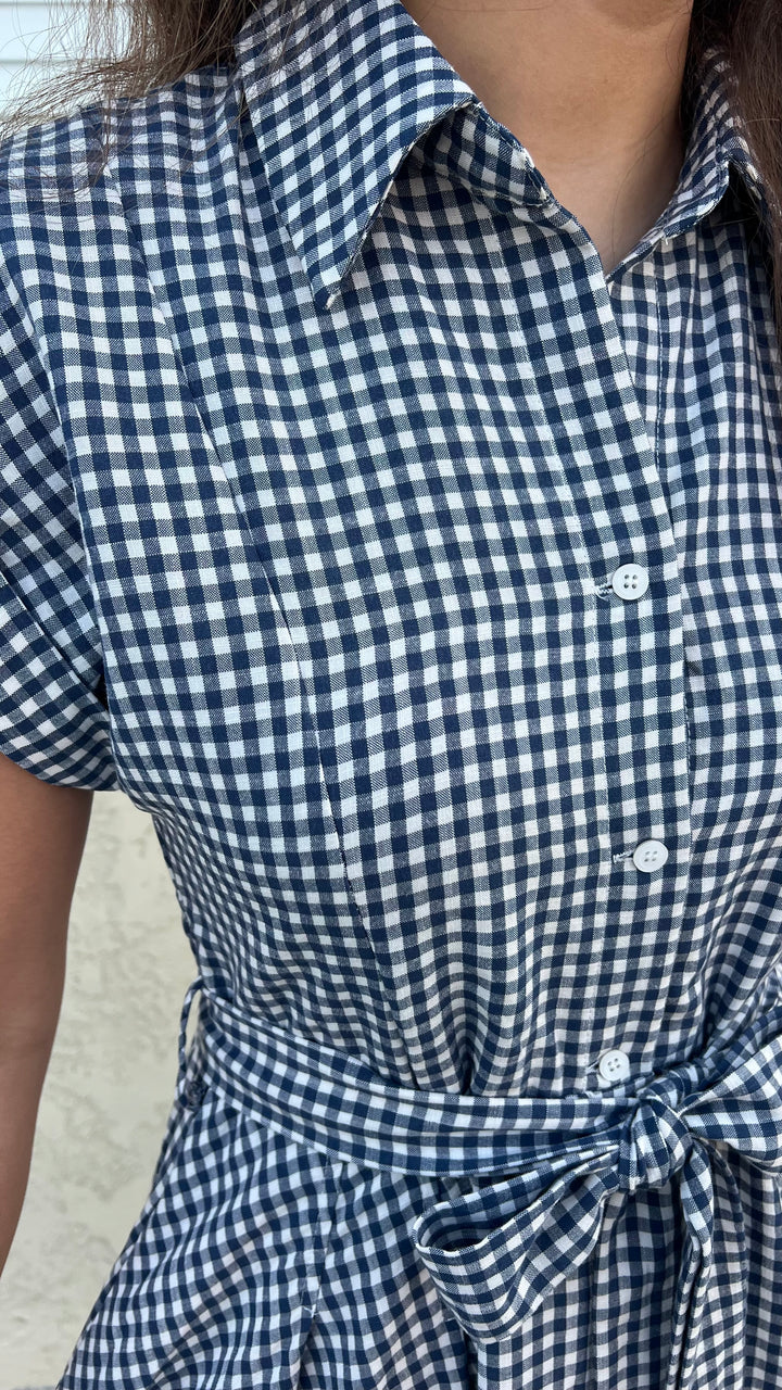 Classic Gingham Midi