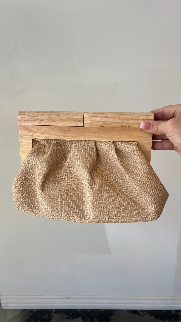 Driftwood Charm Clutch
