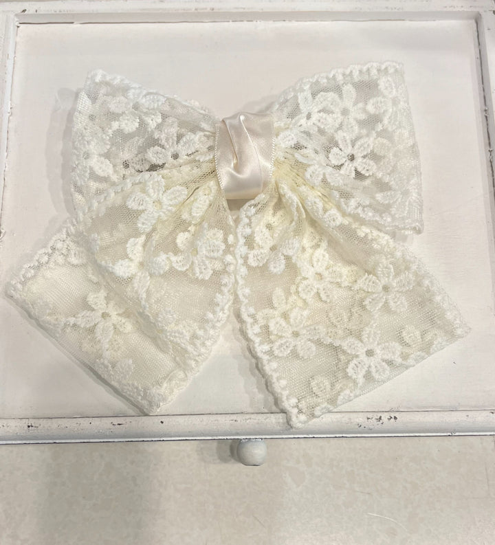 Crochet Lace Bow